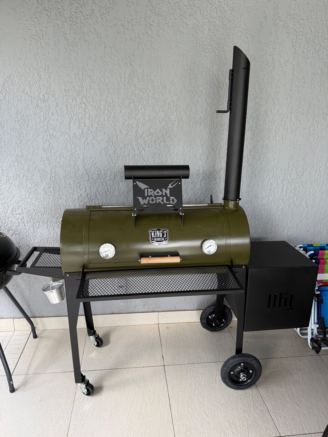 Smoker montado